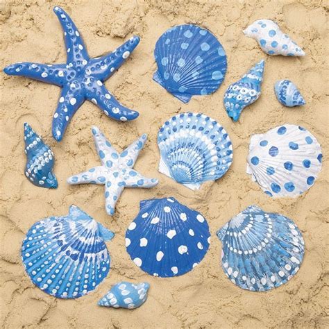 Painted Sea Shells Seashell Painting In Shell Crafts Diy