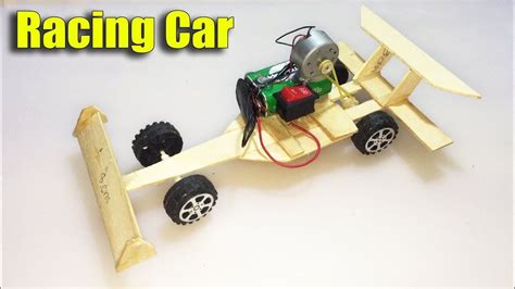 How To Make F1 Car From Dc Motor Diy At Home Life Hacks