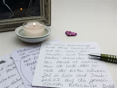 Trauerkarte Schreiben Beispiele Und Tipps Für Persönliche Worte