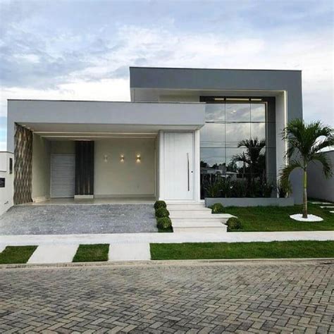 Casa Preta Com Cinza
