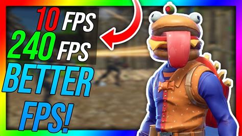 How To Get More Fps In Fortnite Guide Season 10 2019 Youtube