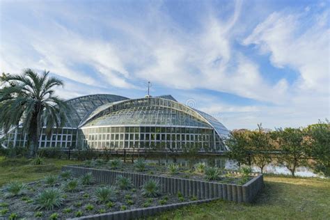 Beautiful Greenhouse Of Kyoto Botanical Garden Stock Image Image Of