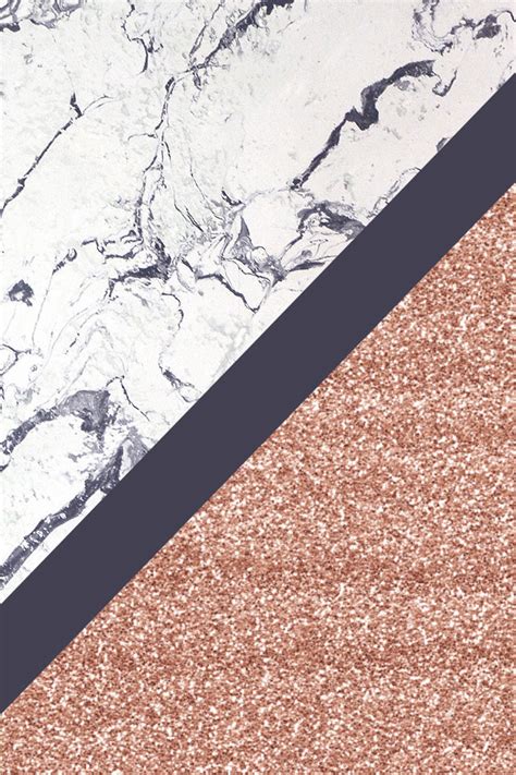 Free Download Marble And Rose Gold Phone Wallpaper Background Diy