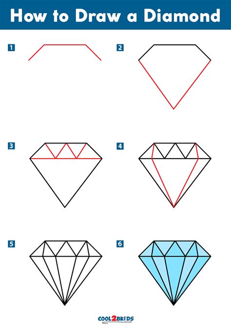 How To Draw A Diamond Cool2bkids