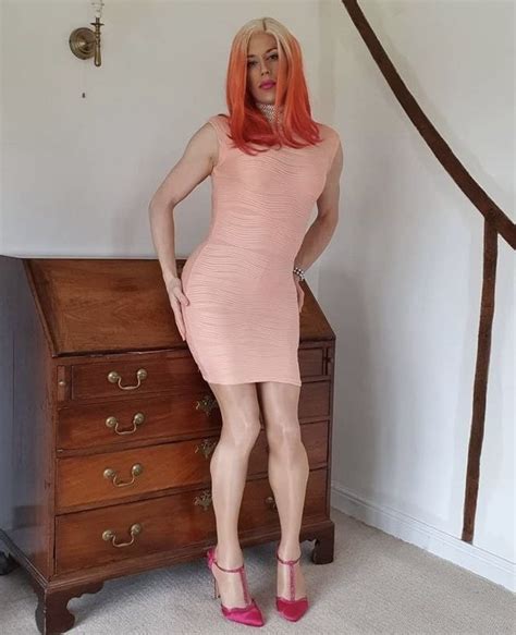 Transgender Beautiful People Beautiful Women Winter Cardigan Tranny Pink Outfit Tgirls