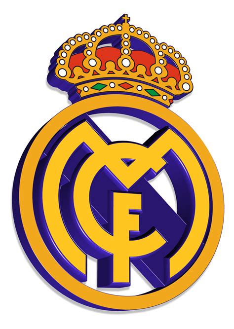 Real Madrid Logo 3d Logo Brands For Free Hd 3d
