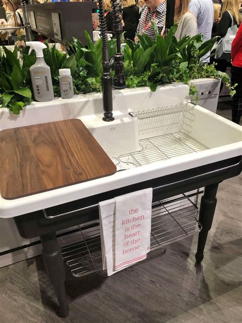 Fab New Sinks From The Kitchen And Bath Show Kbis — Designed Free Standing Kitchen Sink