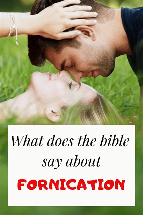 Fornication Scriptures Top Bible Verses About Extramarital Sex