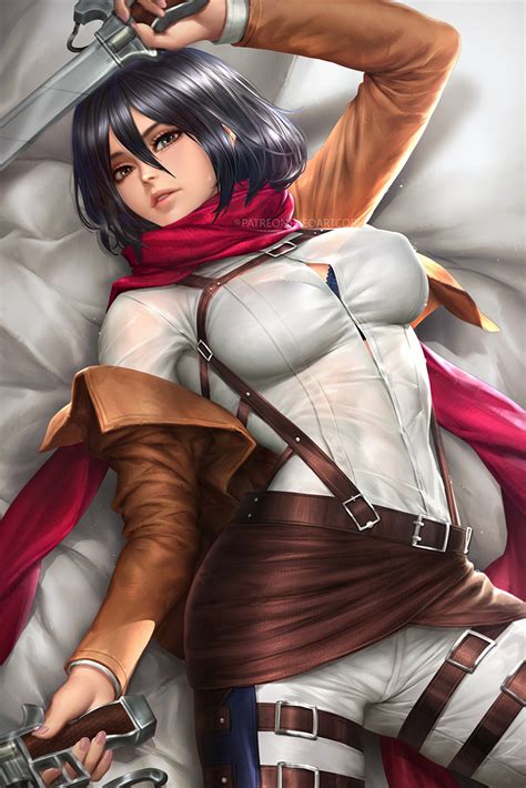 Mikasa Ackerman Attack On Titan Image By Neoartcore 3150643