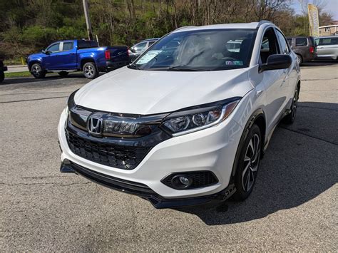 Pre Owned 2019 Honda Hr V Sport In Platinum White Pearl Greensburg