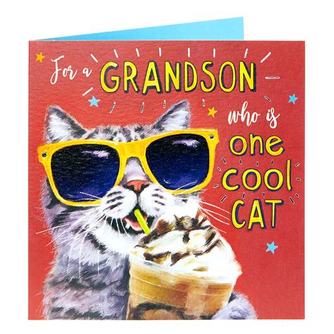 Free Printable Happy Birthday Card For Grandson Printable Templates Free