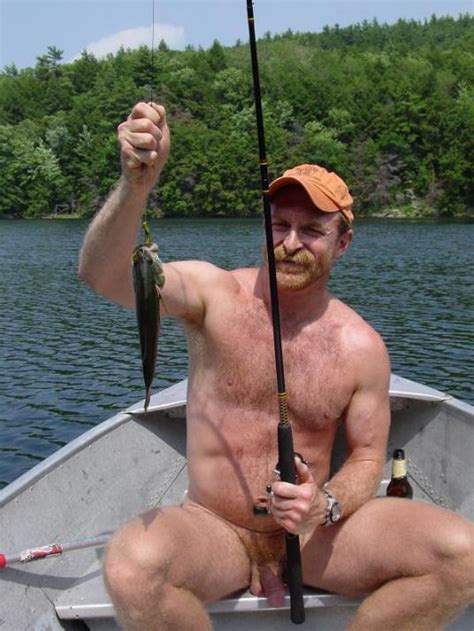 Nude Men Fishing Naked Cumception