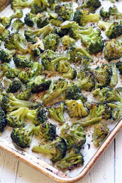 Roasted Frozen Broccoli Healthy Recipes Blog