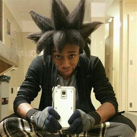 This Guys Incredible Hair Makes Him Look Just Like An Anime Character