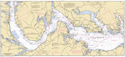 Potomac River St Clements Bay To Mattawoman Creek Nautical Chart ΝΟΑΑ