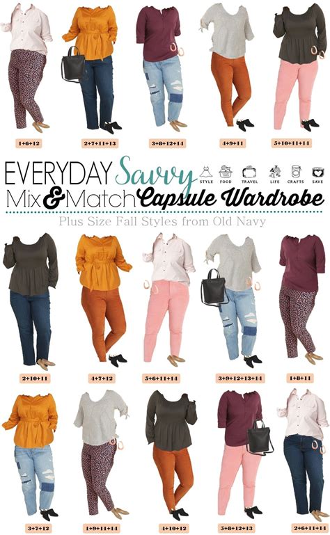 Plus Size Fall Outfits Capsule Wardrobe Everyday Savvy Plus Size