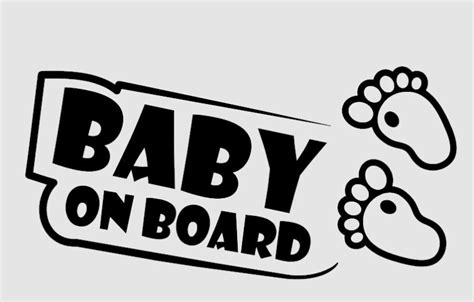 Baby On Board Stickeronech Chf 1000