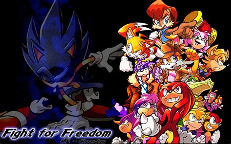 Sonic 200 Fight For Freedom Fighting For Freedom Fan Art 15221660