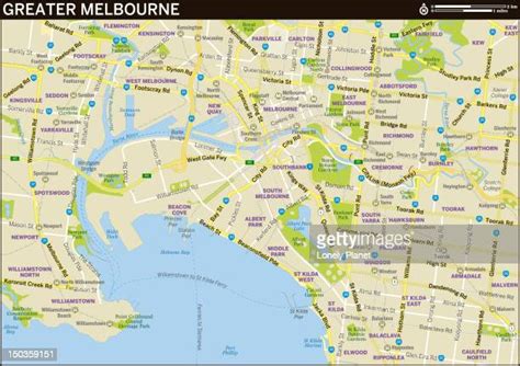 Greater Melbourne Map ストックフォトと画像 Getty Images
