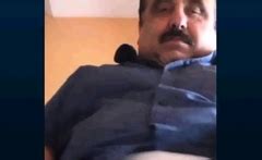 Turkish Grandpa Shows His Beautiful Cock And Balls At Nuvid