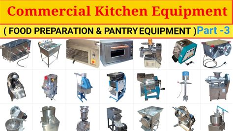 Commercial Kitchen Equipment Name List Pantry Kitchen Equipment