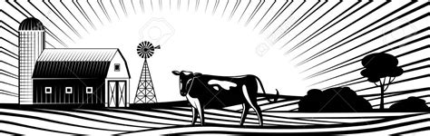 Farm Silhouette Clip Art Posted By John Tremblay