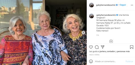 Upload, livestream, and create your own videos, all in hd. Una familia longeva: Gaby Hernández presentó a sus ...