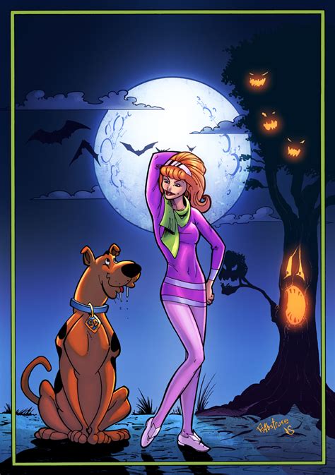 Scooby Doo And Daphne Print By Paulabstruse On Deviantart