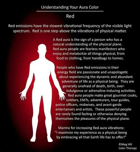 Red Aura Aura Colors Meaning Aura Colors Red Aura