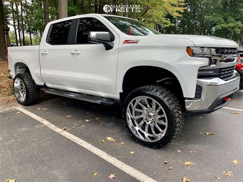 2019 Chevrolet Silverado 1500 With 24x12 44 Hardcore Offroad Hc15 And