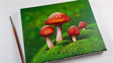 How To Paint Mushrooms Steffanezmii