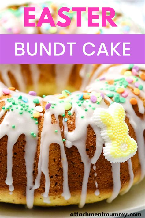 Beautiful Easter Bundt Cake Recipe