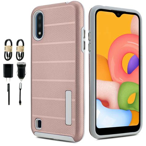 Value Pack And Case For Samsung Galaxy A01 015 Case Phone Case Shock