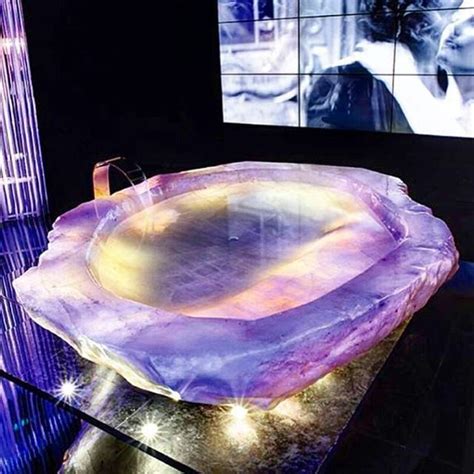 To purchase a bathtub listed below or get more information, contact your local hydro systems retailer or call us at. Amazing Amethyst Bathtub | Stone bathtub, Crystals in the ...