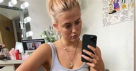Lucy Fallon Flashes Corrie Fans As She Exposes Too Much In Paper Thin Crop Top Daily Star