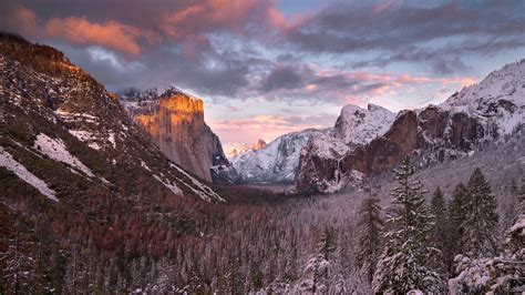 Yosemite Valley Morning Sunrise Wallpapers Wallpaper Cave