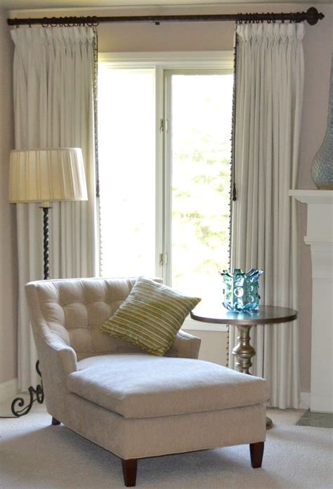 Add to the comfort of any bedroom seating with soft, decorative. Master Bedroom Chaise-In front of bay window | Home ...