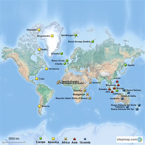 Arriba 91 Foto Mapa De Islas Del Mundo Con Nombres Alta Definición Completa 2k 4k