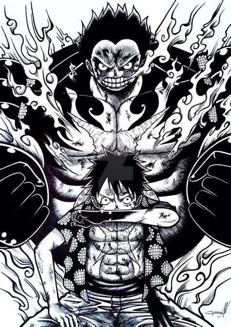 Luffy Gear 4 Luffyonepiece One Piece Tattoos One Piece Pictures