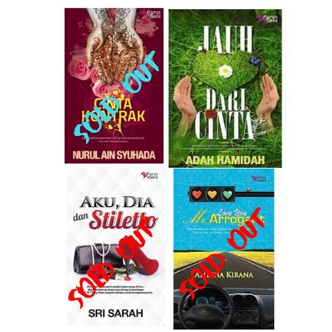 Kali ni admin akan senaraikan kesemuanya, termasuk 25.ariana rose (tv3, karya seni). PRE-LOVED NOVEL MELAYU (KARYA SENI) | Shopee Malaysia