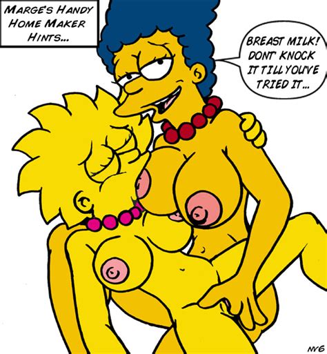 652908 Lisa Simpson Marge Simpson The Simpsons Nev Artist Nev