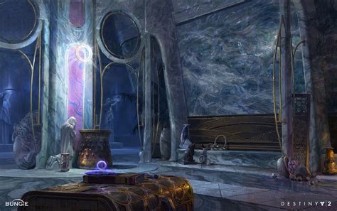 Artstation Destiny 2 Forsaken Dreaming City Interior