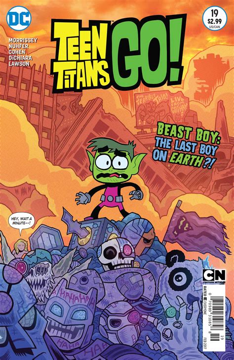 Teen Titans Go 19 5 Page Preview And Cover Released By Dc Comics