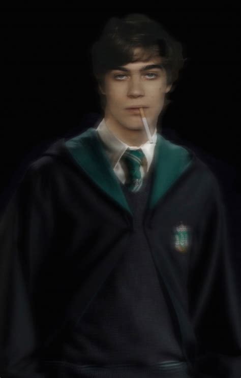 Theodore Nott In Slytherin Robes Harry Potter Movies Draco Harry