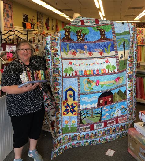 My Row By Row 2016 Quilt Quilts Row By Row Experience Row By Row