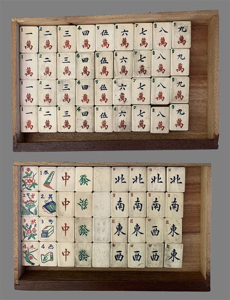 Premium Mahjong Set Vintage