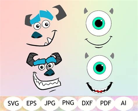 Mike Wazowski Sulley Face Png