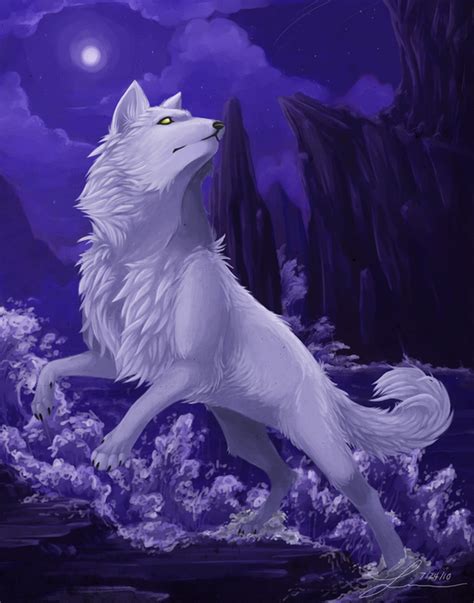 Send me a link to your finished work. White Wolf Take 5 by linai on DeviantArt