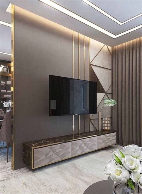 23 Best Modern Tv Units Design For Living Rooms