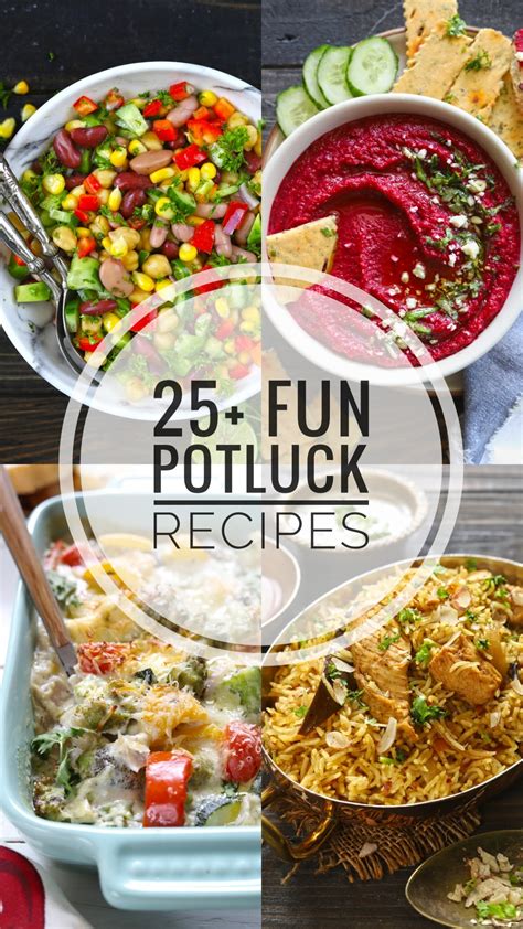How To Host A Potluck 40 Potluck Ideas Tips And Themes Boissons Saines Parties For The